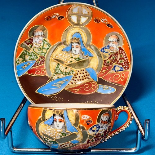 Japanische satsuma teetasse - japanische, teetasse,