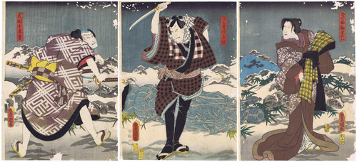 Utagawa kunisada kabuki - kunisada,