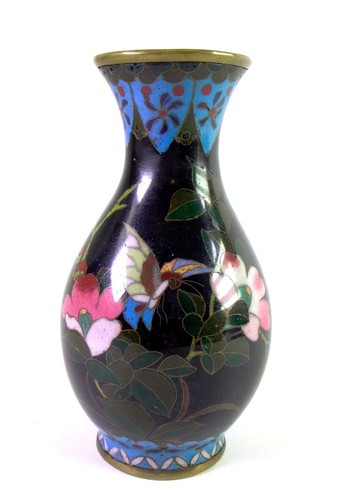 Feine cloisonne vase blumen - cloisonne,