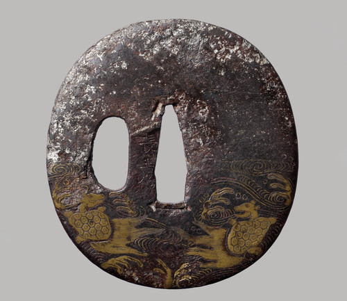 Heianjō nagayoshi tsuba - heianjō,