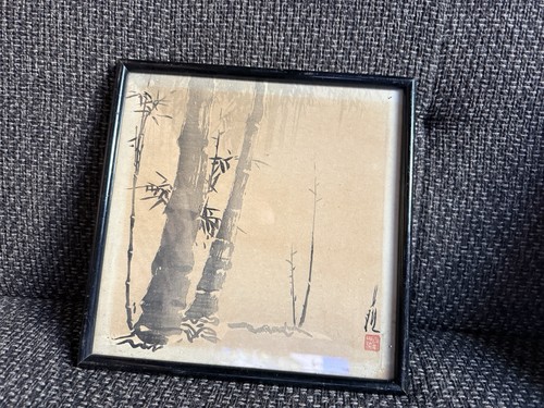 Altes japanisches tuschebild - altes,