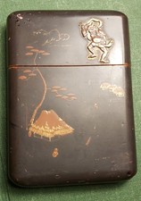 Antik Japan Visitenkarten Etui