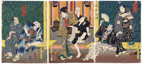 Utagawa kunisada kabuki - kunisada,