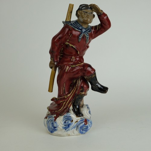 Große antike japanische figur - antike,