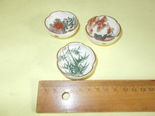 3 x kleineJapanische Kutani
