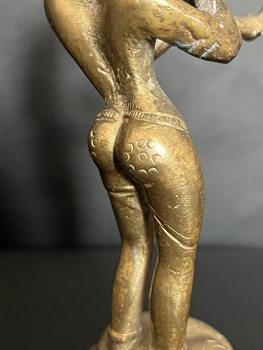 Alte bronze statue asiatika - alte,