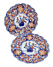 2 Teller Japan Asiatika Imari