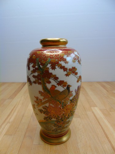 Satsuma vase keramik manpei - satsuma,