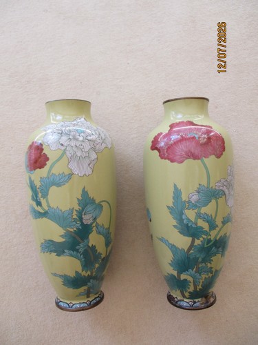 Oder paar cloisonne vase - oder,