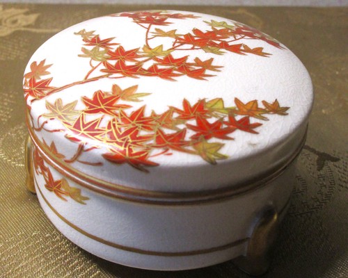 Antike satsuma deckeldose - antike,